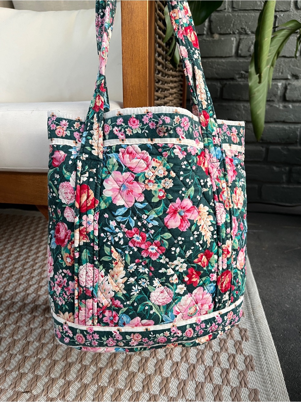 Vera Bradley Springtime Toggle Tote